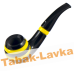 Трубка Vauen Stripe 237 Black/Yellow (фильтр 9 мм)