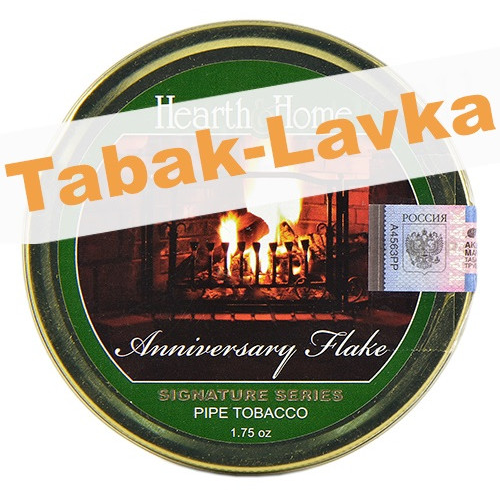 Табак трубочный Hearth & Home - Signature Series - Anniversary Flake (50 гр.)