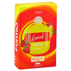 POD система Fummo - Grand 6000 затяжек - Малина - Манго - 2% - (1 шт.)