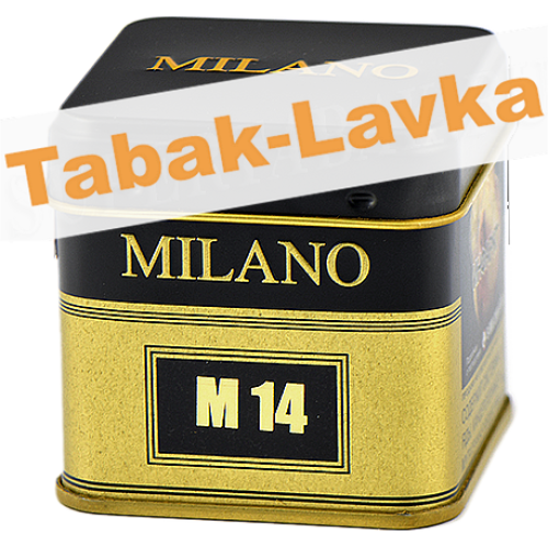 Табак для кальяна Milano Gold M14 Холодное Зеленое Яблоко (Банка 25 гр)