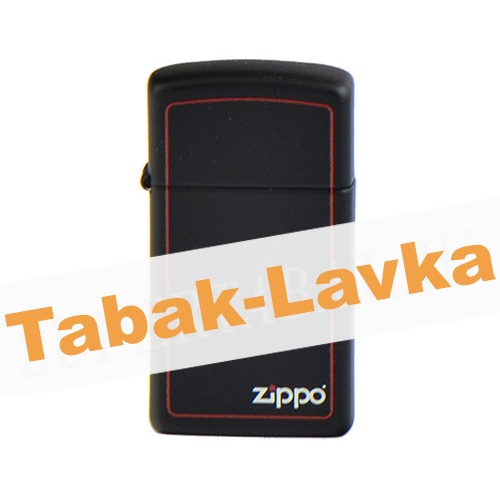 Зажигалка Zippo 1618 ZB - Slim® - Black Matte