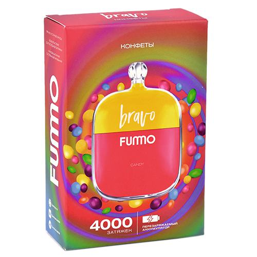 POD система Fummo - Bravo 4000 затяжек - Конфеты - 2% - (1 шт.)