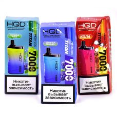 УЦЕНЕННАЯ POD система HQD - TITAN - Ананас (7000 затяжек) - 2% - (1 шт.)