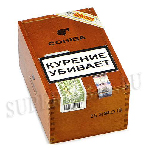 Сигара Cohiba Siglo III (коробка 25 шт.)