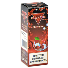 Жидкость для эл. сигарет - Crazy Vibe Strong - Cherry Ice (30 мл)