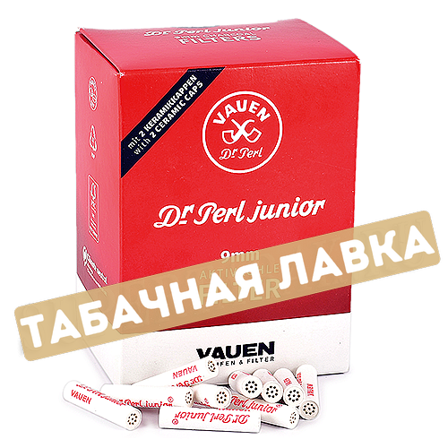 Фильтр Vauen Dr.Perl Junior - NEW (9 мм угольный 180 шт.)