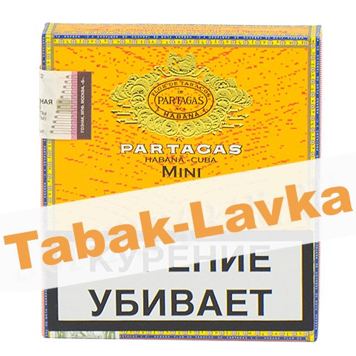 Сигариллы Partagas Mini 20 шт