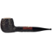 Трубка Savinelli Football - Rustic Black (фильтр 9 мм)