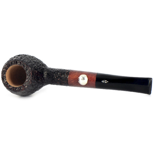 Трубка Savinelli Football - Rustic Black (фильтр 9 мм)