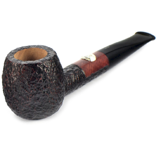 Трубка Savinelli Football - Rustic Black (фильтр 9 мм)