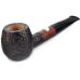 Трубка Savinelli Football - Rustic Black (фильтр 9 мм)