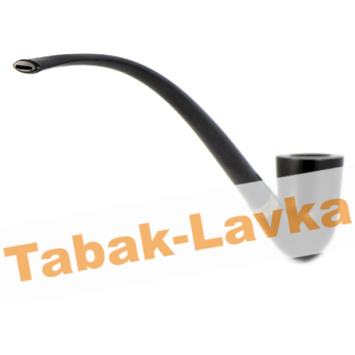 Трубка Peterson Churchwarden - Ebony D16 Silver (без фильтра)