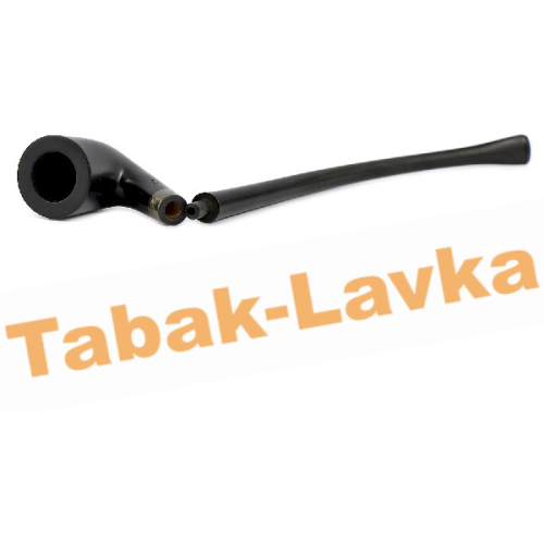 Трубка Peterson Churchwarden - Ebony D16 Silver (без фильтра)