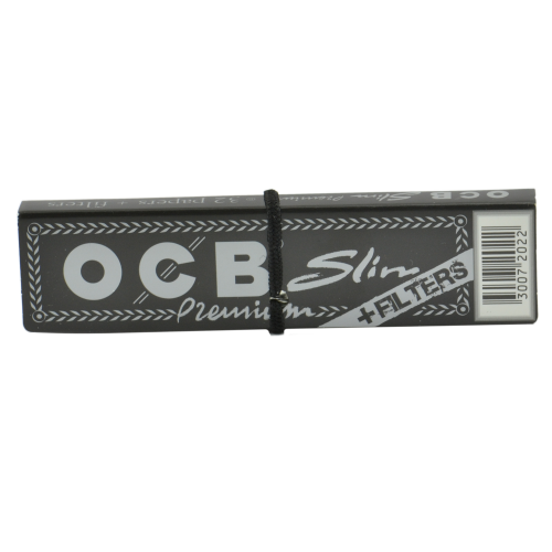 Бумага самокруточная OCB King Size Slim Premium + Filter Tips