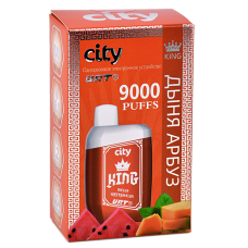 POD система City - King 9000 затяжек - Дыня - Арбуз - 1,8% - (1 шт.)