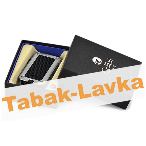 Зажигалка Colibri Rally LI360T2 - Chrome\Black (Сигарная)