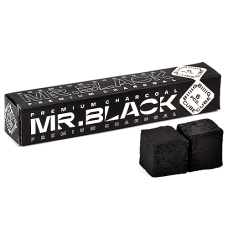 Уголь для кальяна Mr. Black 6 шт. (25 мм)