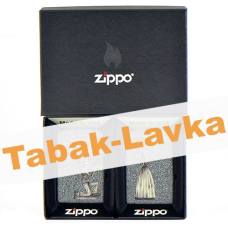 Набор Зажигалок Zippo 28987 - Day Of Dead Skulls Set - Iron Stone™