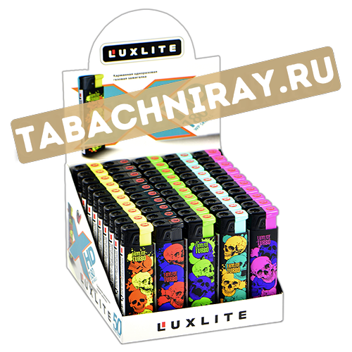 Зажигалка Luxlite XHD 180 WP - Skulls