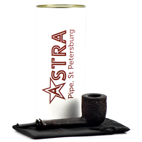 Трубка Astra - 1-062 Spigot Canadian - Brown Blast (без фильтра)