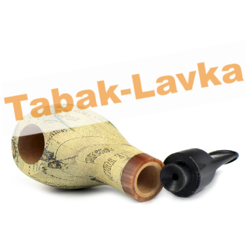 Трубка Volkan Pipe - Explorer - 002 (Reverse Calabash) - (без фильтра)