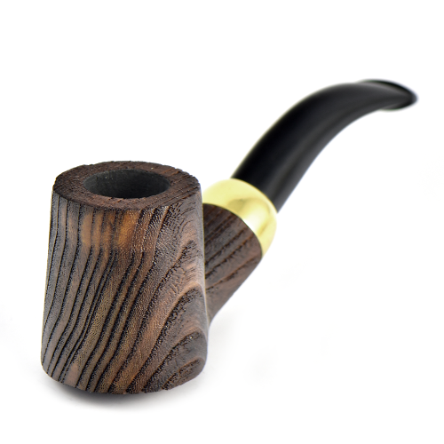 Трубка WoodPipe - Груша 006 - SandBlast Brown - (фильтр 9 мм)