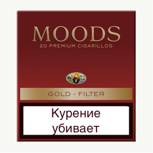 Сигариллы Premium Moods Gold Filter 20 шт.