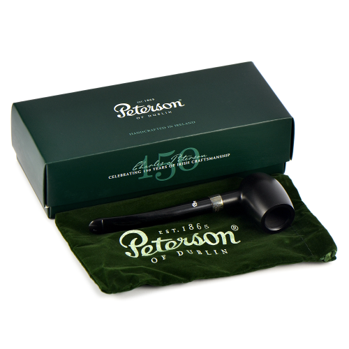 Трубка Peterson Speciality Pipes - Barrel - Ebony P-Lip (без фильтра)