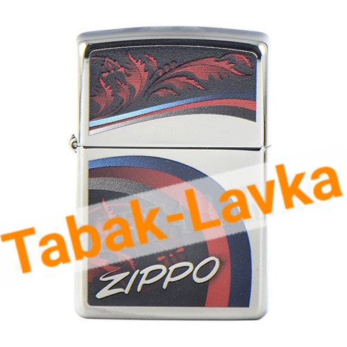 Зажигалка Zippo 29415 - Satin and Ribbons - High polish Brass