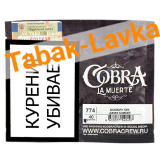 Табак для кальяна Cobra - La Muerte - Джин Бомбей (7-716) - (40 гр)