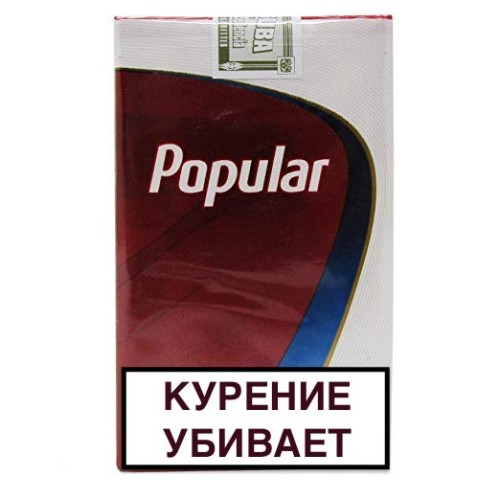 Сигареты POPULAR AUTENTICO с фильтром 30 г