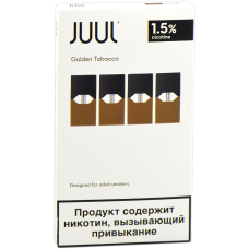 Картридж JUUL - Golden Tabacco - 1,5% - (4 ШТУКИ)