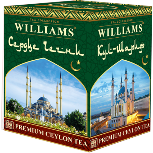 Чай Williams - Мечети России - Premium Ceylon Tea (черный) - (125гр)