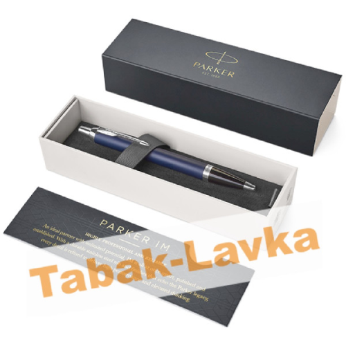 Ручка шариковая PARKER - IM Matte Blue CT - Арт. 1931668