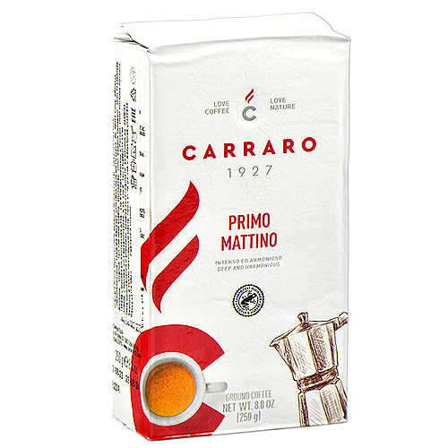 Кофе Caffe Carraro - Primo Mattino (молотый 250 гр)