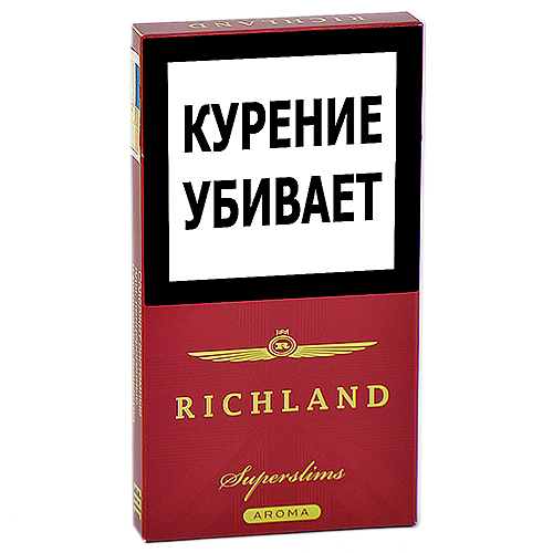 Сигареты Richland - SuperSlims - Aroma Red (МРЦ 165)