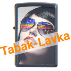 Зажигалка Zippo 29090 - Reflective Sunglasses - Black Matte