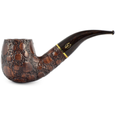 Трубка Savinelli Alligator - Brown 616 (фильтр 9 мм)