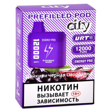 Картридж City Energy Pro 12.000 - Дайкири - Чёрная смородина (1 шт.)