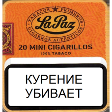 Сигариллы La Paz Tabacos Primeros Cigarros Autenticos Mini