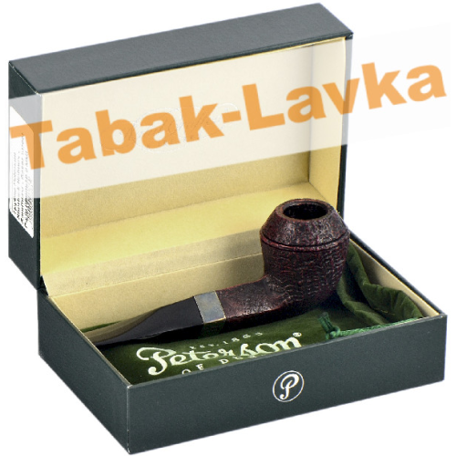 Трубка Peterson Sherlock Holmes - Sandblast - Baker Street P-Lip (фильтр 9 мм)