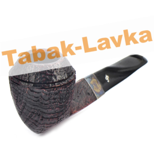 Трубка Peterson Sherlock Holmes - Sandblast - Baker Street P-Lip (фильтр 9 мм)