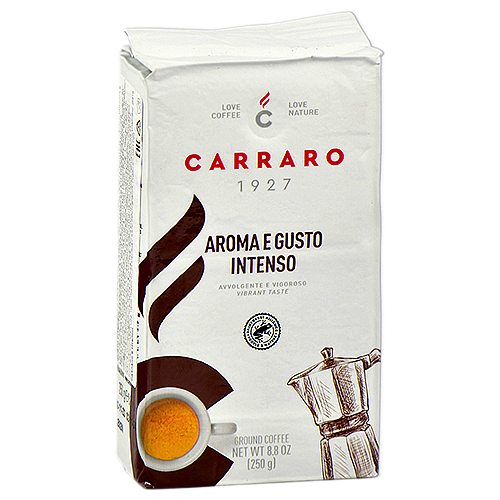 Кофе Caffe Carraro - Aroma e Gusto Intenso (молотый 250 гр)