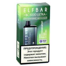 POD система Elf Bar - BC 5000 ULTRA - Киви - Питайя - Ягода 2% - (1 шт.)