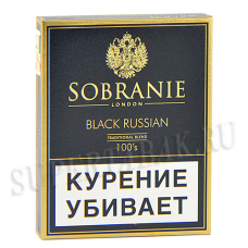 Сигареты Sobranie - Black Russian 100s (МРЦ 365)