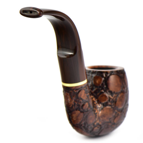 Трубка Savinelli Alligator - Brown 614 (фильтр 9 мм)