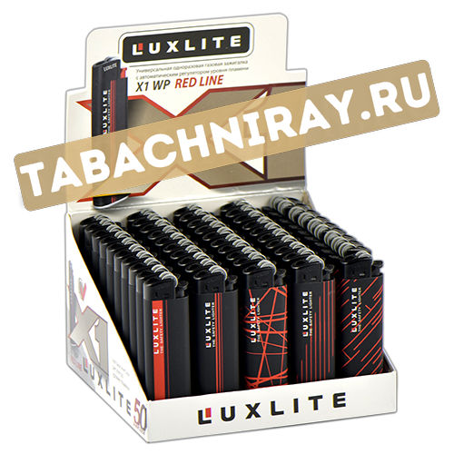 Зажигалка Luxlite X1 WP - Red Line