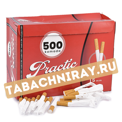 Уцененные Сигаретные гильзы Practic - 15мм (500 ШТУК)