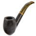 трубка Savinelli Tigre Smooth Dark Brown - 670 (фильтр 9 мм)