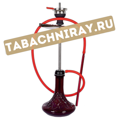 Кальян Amy Deluxe - 007.01 Unio Shisha (rd-rd) - красный